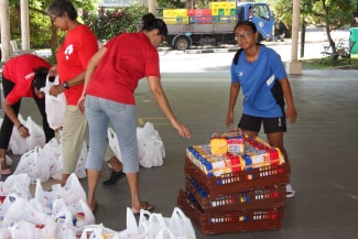 CareCommunity Groceries Distributions at Blk 84A Redhill Lane MPH 13 May 2023